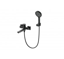 Смеситель для ванны с душем WONZON & WOGHAND, Черный матовый (WW-88639010-MB)