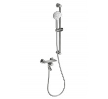 Смеситель для ванны с душевым гарнитуром WONZON & WOGHAND, Хром (WW-FE05L222-CR)