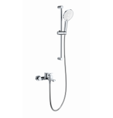 Смеситель для ванны с душевым гарнитуром WONZON & WOGHAND, Хром (WW-C2036-CR)