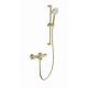 Смеситель для ванны с душевым гарнитуром и термостатом WONZON & WOGHAND, Брашированное золото (WW-C2001-A-BG)