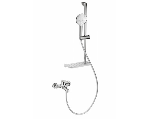 Заказать Смеситель для ванны с душевым гарнитуром WONZON & WOGHAND, Хром (WW-AE3201-CR) в магазине сантехники Santeh-Crystal.ru