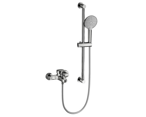 Приобрести Смеситель для ванны с душевым гарнитуром WONZON & WOGHAND, Хром (WW-C2501-CR) в магазине сантехники Santeh-Crystal.ru