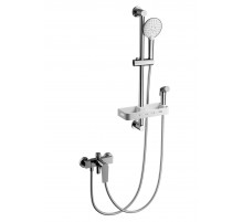 Смеситель для ванны с душевым гарнитуром WONZON & WOGHAND, Хром (WW-A31003-CR)