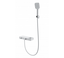 Смеситель для ванны с душем и термостатом WONZON & WOGHAND, Белый матовый (WW-B2551-A-MW)