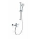 Купить Смеситель для ванны с душевым гарнитуром и термостатом WONZON & WOGHAND, Хром (WW-C2002-A-CR) в магазине сантехники Santeh-Crystal.ru