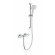 Купить Смеситель для ванны с душевым гарнитуром и термостатом WONZON & WOGHAND, Хром (WW-C2017-A-CR) в магазине сантехники Santeh-Crystal.ru