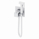 Смеситель с гигиеническим душем и термостатом, встраиваемый WONZON & WOGHAND, Белый матовый (WW-88829910-MW)
