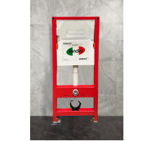 Инсталляция Zandini с арматурой geberit (с круглой матовой белой кнопкой) Z300-03M