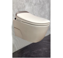 Унитаз подвесной безободковый Toscana (круговой смыв) (электронная крышка с функцией биде) Z19-13