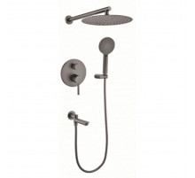 Душевая система встроенного монтажа RIMERO RM2410BG (Графит)