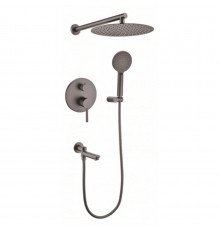 Душевая система встроенного монтажа RIMERO RM2410BG (Графит)