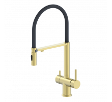 Смеситель для кухни c гибким изливом под фильтр VATTENDORF VF-0022F-BG