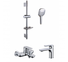 Набор для ванны 3 в 1 RIMERO RM6007CR (Хром)