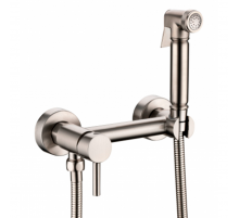 Смеситель с гигиеническим душем RIMERO RM800NK (Никель)