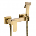Смеситель с гигиеническим душем RIMERO RM700BR (Бронза)