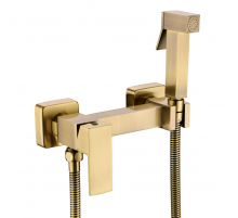 Смеситель с гигиеническим душем RIMERO RM700BR (Бронза)