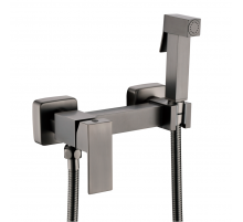 Смеситель с гигиеническим душем RIMERO RM700BG (Графит)