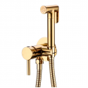 Смеситель встраиваемый с гигиеническим душем RIMERO RM010GO (Золото)