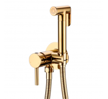 Смеситель встраиваемый с гигиеническим душем RIMERO RM010GO (Золото)