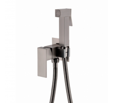 Смеситель встраиваемый с гигиеническим душем RIMERO RM020BG (Графит)