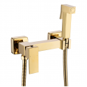 Смеситель с гигиеническим душем RIMERO RM700GO (Золото)