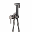 Смеситель встраиваемый с гигиеническим душем RIMERO RM010BG (Графит)