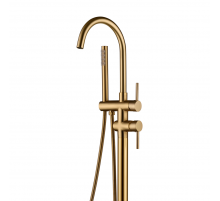 Смеситель напольный RIMERO RM880MG (Матовое золото)