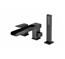 Смеситель на борт ванны RIMERO RM0808-3BL (Черный матовый)