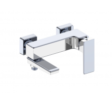 Смеситель для ванны с ручным душем RIMERO RM3017WC (Белый/Хром)