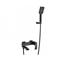 Смеситель для ванны с ручным душем RIMERO RM3207BL (Черный матовый)