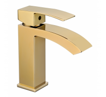 Смеситель для раковины RIMERO RM1007GO (Золото)