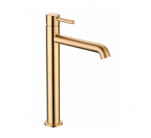 Смеситель для раковины высокий RIMERO RM1004MG (Матовое золото)