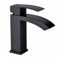 Смеситель для раковины RIMERO RM1007BL (Черный матовый)