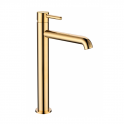 Смеситель для раковины высокий RIMERO RM1004GO (Золото) Смеситель для раковины высокий RIMERO RM1004GO (Золото)