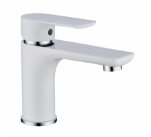 Смеситель для раковины RIMERO RM1060WC (Белый/Хром)