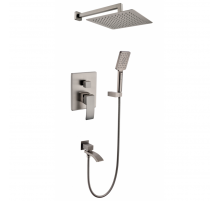 Душевая система встроенного монтажа RIMERO RM2411BG (Графит)