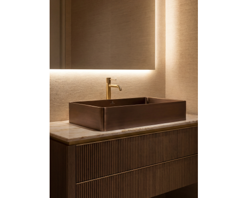 Раковина AltroBagno Solido 001024 BrAn из нержавеющей стали