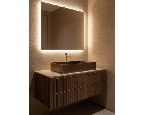 Раковина AltroBagno Solido 001024 BrAn из нержавеющей стали