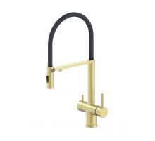 Смеситель для кухни с гибким изливом AltroBagno Flusso 050202 BG