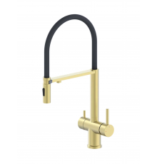 Смеситель для кухни с гибким изливом AltroBagno Flusso 050202 BG