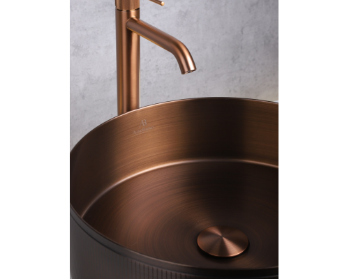 Раковина AltroBagno Costoso 001008 BrAn из нержавеющей стали
