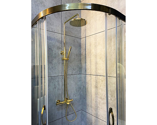 Душевая система с термостатом AltroBagno Costanza 030419 Or Душевая система с термостатом AltroBagno Costanza 030419 Or