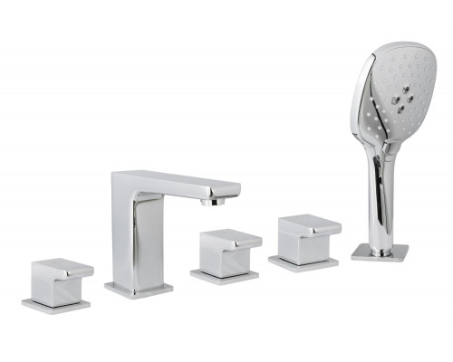 Смеситель на борт ванны врезной AltroBagno Lamberto 020101 Cr