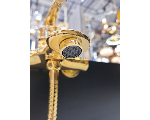 Смеситель для ванны с душем AltroBagno Beatrice 0210 Or