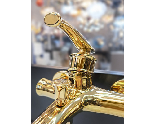 Смеситель для ванны с душем AltroBagno Beatrice 0210 Or