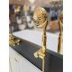 Смеситель для ванны с душем AltroBagno Beatrice 0210 Or