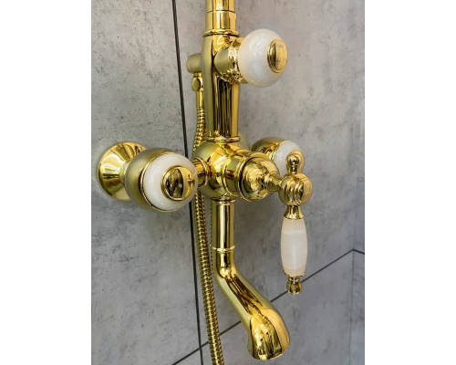 Душевая система AltroBagno Opera 030206 Or