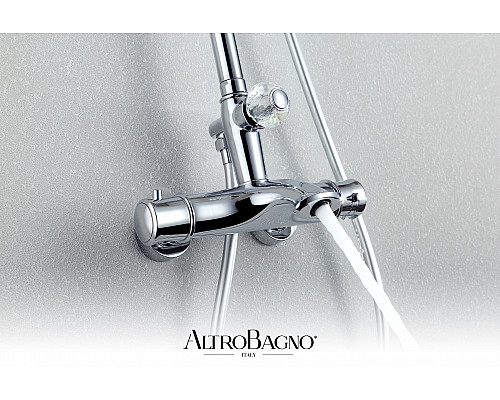 Душевая система с термостатом AltroBagno Beatrice 030406 Cr