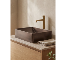 Раковина AltroBagno Futuro 001016 BrAn из нержавеющей стали
