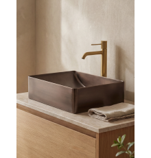 Раковина AltroBagno Futuro 001016 BrAn из нержавеющей стали